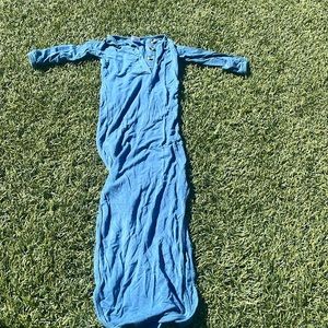 Lou Lou & Company newborn knotted gown